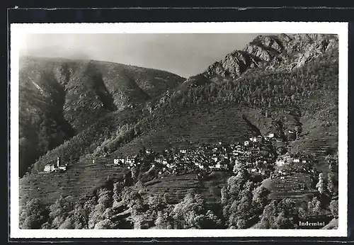AK Indemini, Totalansicht in den Bergen