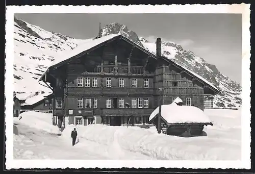 AK Maloja /Ober-Engadin, Hotel Schweizerhaus, Inh. C. Conrad