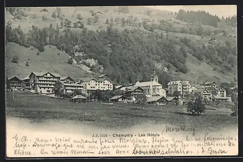 AK Champéry, Les Hotels