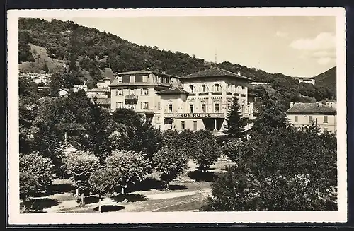 AK Tesserete, Kurhotel mit Umgebung