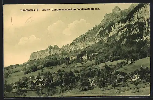 AK Wallenstadtberg, Kantonales St. Galler Lungensanatorium