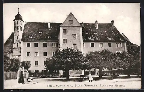 AK Porrentruy, Ecole Normale et Eglise de Jesuites