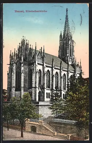 AK Basel, Die Elisabethenkirche