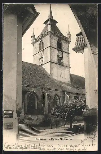 AK Estavayer, Eglise St. Laurent