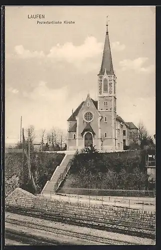 AK Laufen, die Protestantische Kirche