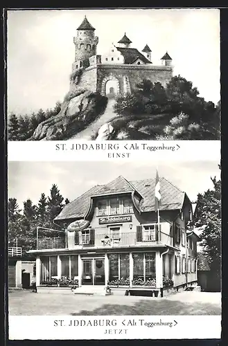 AK Kirchberg, St. Iddaburg, Einst und jetzt, Die alte Toggenburg