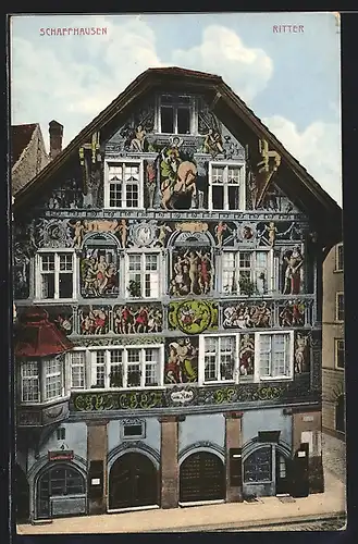 AK Schaffhausen, Haus zum Ritter