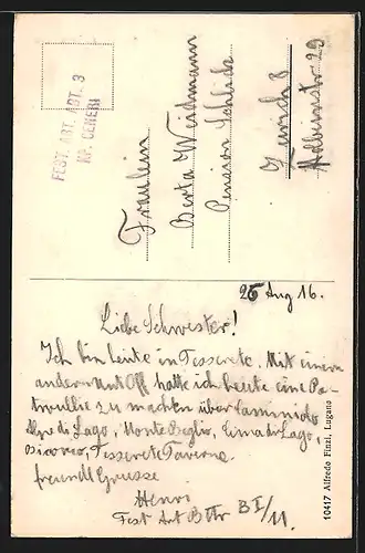 AK Tesserete, Chiesa, Ansicht der Kirche