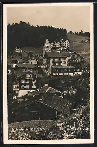 AK Tschiertschen, An der Pension Brusch