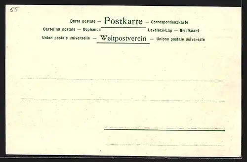 Künstler-AK Otto Strützel: Kufstein, Ortsansicht mit Bergblick