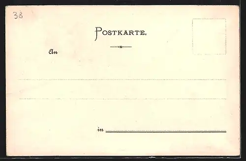 Künstler-AK P.Schmohl: Rhens, Der Königsstuhl