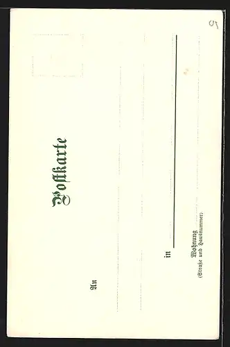 Künstler-AK P. Schmohl: Gossensass, Ortsansicht mit Kirche