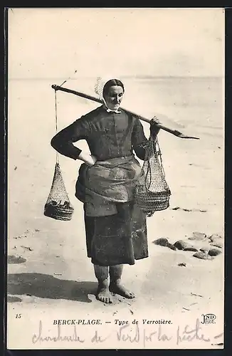 AK Berck-Plage, Type de Verrotière