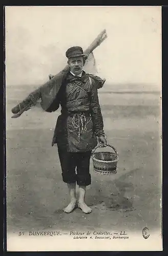 AK Dunkerque, Pêcheur de Crèvettes