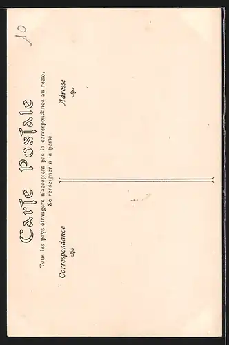 AK Muschelfischerin am Strand, Type de Moulière