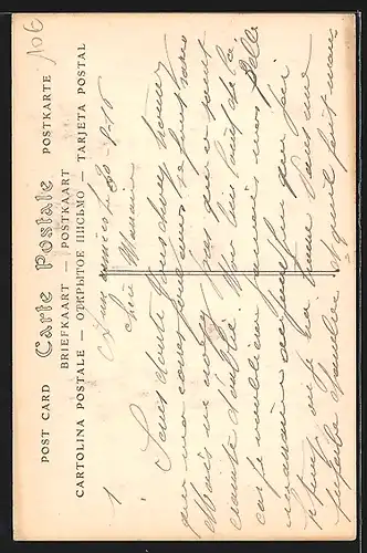 AK Berck-Plage, Pêcheuse de Crevettes