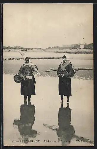 AK Berck-Plage, Pêcheuses de Crevettes