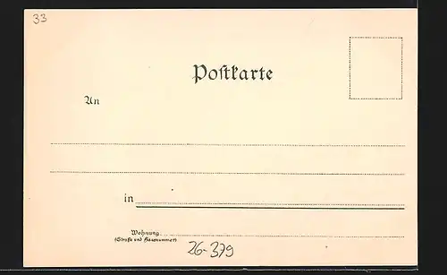 Künstler-Lithographie Fritz Bergen: Innthal, Partie zwischen Rosenheim und Oberaudorf, Paar in Volkstracht