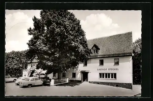 AK Trockau /Ofr., Gasthof-Metzgerei Stöckl