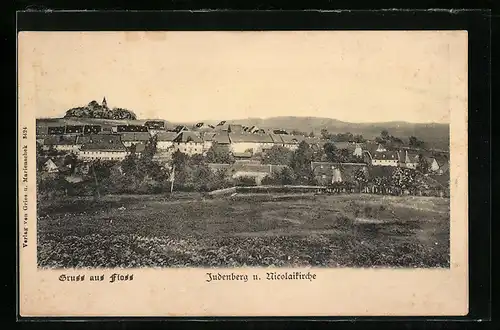 AK Floss, Judenberg und Nicolaikirche