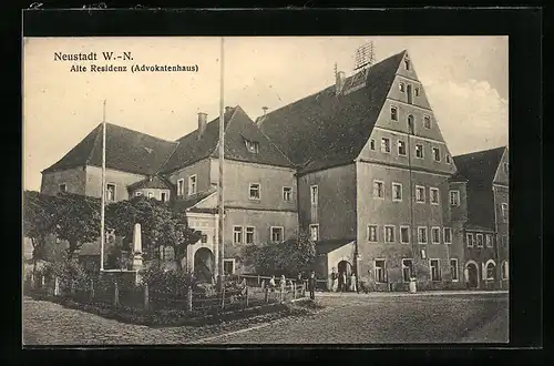 AK Neustadt / W.-N., alte Residenz, Advokatenhaus