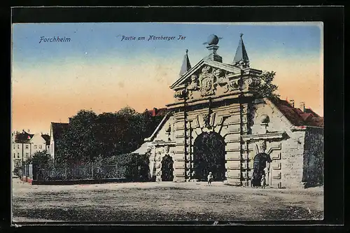 AK Forchheim, Partie am Nürnberger Tor