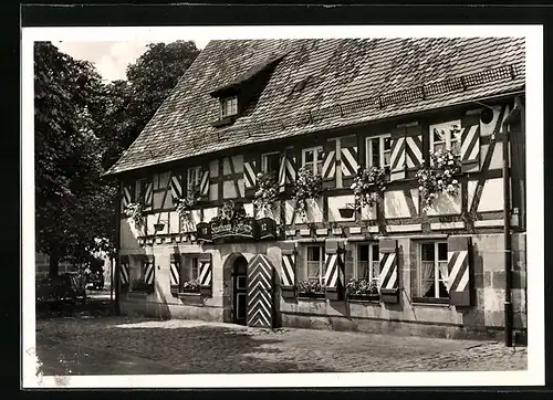 AK Nürnberg, Ansicht von Gasthaus Rottner