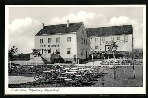 AK Regensburg-Lappersdorf, Prater-Hotel