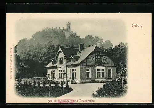 AK Coburg, Schloss Kallenberg und Restaurant
