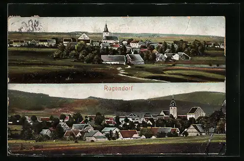 AK Rugendorf, 2 Totalansichten