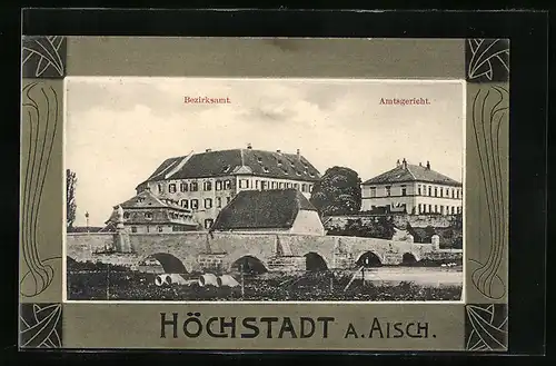 AK Höchstadt a. Aisch, Bezirksamt und Amtsgericht