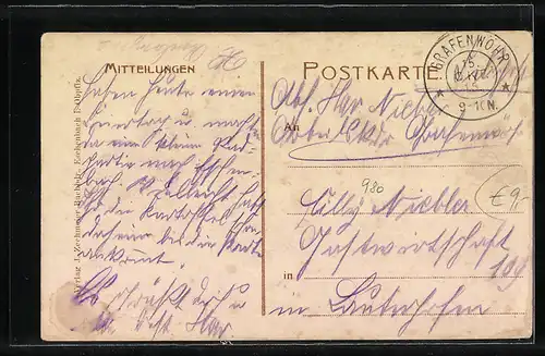 AK Eschenbach /Opf., Strassenpartie am Gasthof zum Löwen