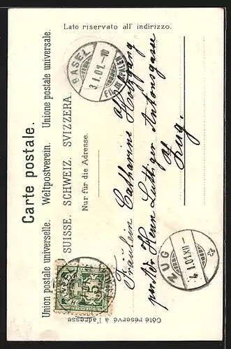 AK Basel, Spaziergang am Spalenthor