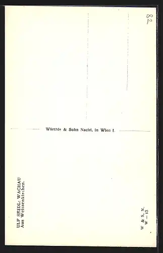 Künstler-AK Ulf Seidl: Wachau, Aus Weissenkirchen