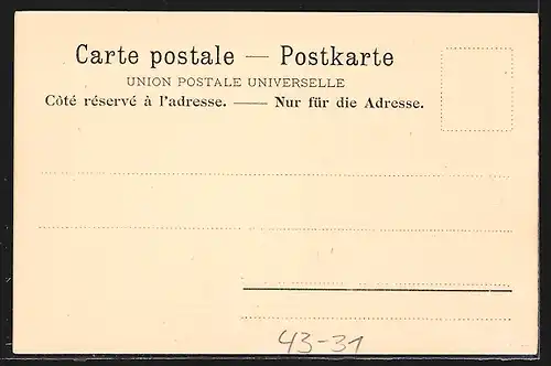 AK Basel, Totentanz, Der Tod inmitten von Kaufleuten