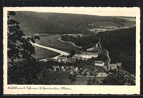 AK Schönau / Main, Blick auf den Luftkurort