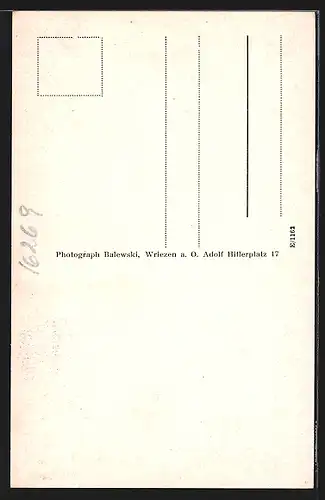 AK Harnekop, Blick auf das Schloss