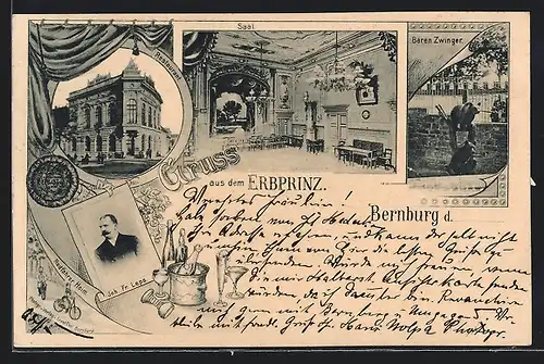 AK Bernburg, Restaurant Erbprinz, Am Bären Zwinger