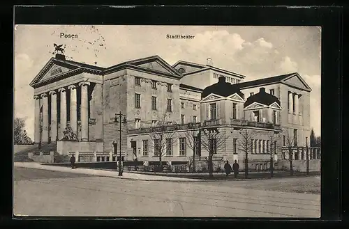 AK Posen, am Stadttheater