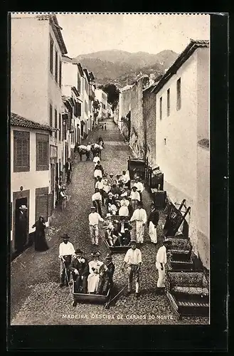 AK Madeira, Descida de Carros do Monte
