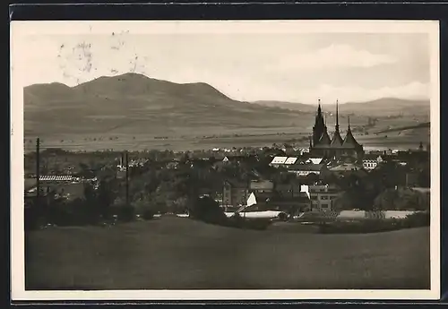 AK Louny s Rannskou horou, Celkový pohled