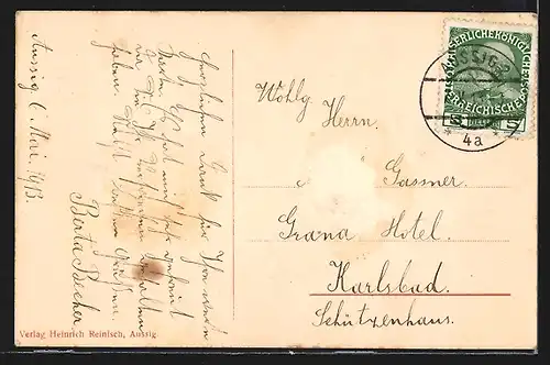 AK Aussig, Theaterplatz