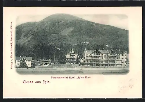 AK Igls, Patscherkofel, Hotel Igler Hof