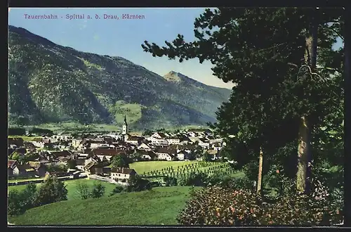 AK Spittal a. d. Drau, Totalansicht