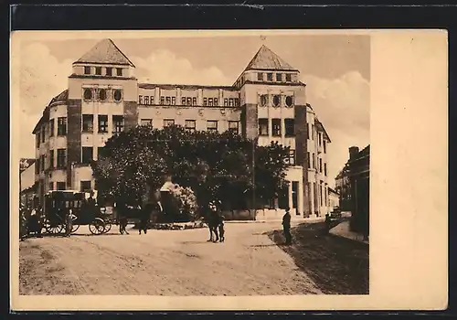 AK Kúpel`e Piestany, Hotel Nárdodný dom (u Lipy)