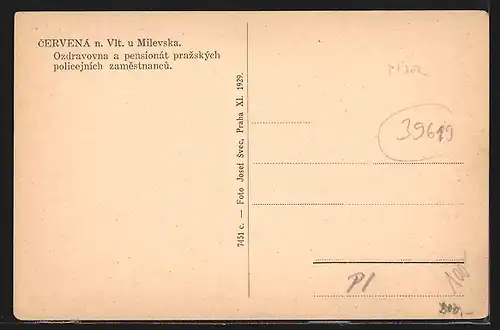 AK Cervena, Blick auf Brücke