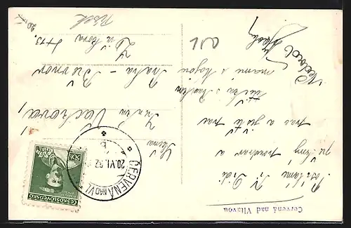 AK Cervena nad Vltavou, Panorama