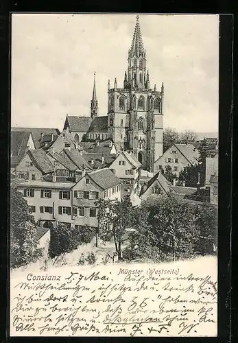 AK Konstanz, Münster, Westseite