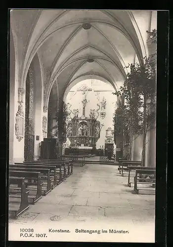 AK Konstanz, Seitengang im Münster