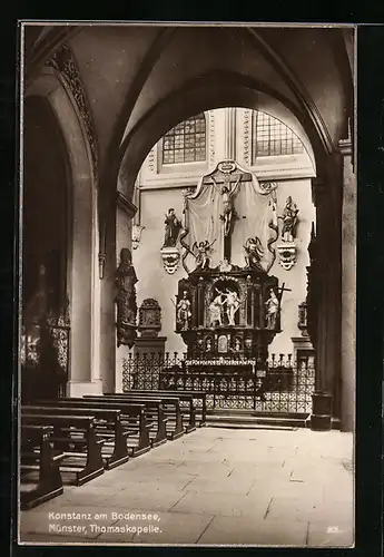 AK Konstanz, Münster, Thomaskapelle